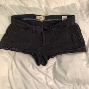 Hollister Navy Blue Shorts